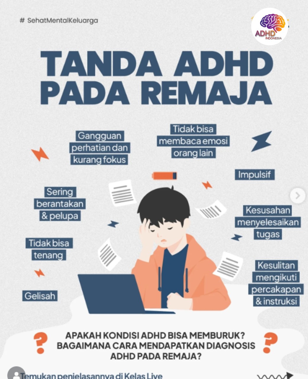 Screening ADHD Non-Diagnostik: Edukasi Awal bagi Orang Tua di Provinsi Sumatera Utara